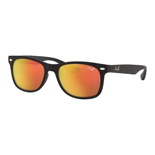 RayBan Acetate Irregular Shape Sunglasses Women's Black