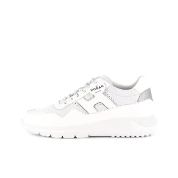 HOGAN Interactive³ Low Top Casual Shoes 4cm Men's Gray White