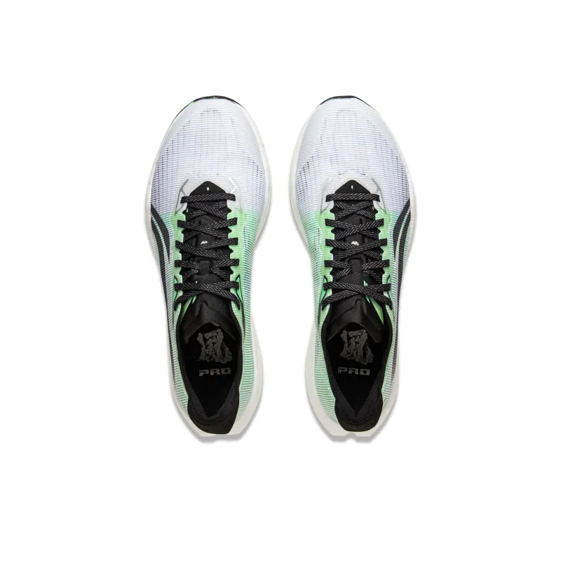 LINING Trend Pro Running Shoes Unisex Low Top White Green-3