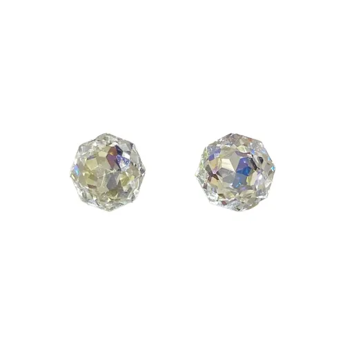 QIANFANGDAHUANGYE Zircon Stud Earrings Unisex