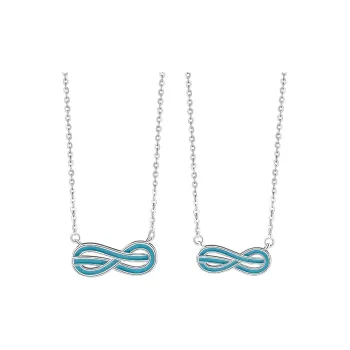 CLARKIA FLOWER S925 Silver Necklaces Unisex