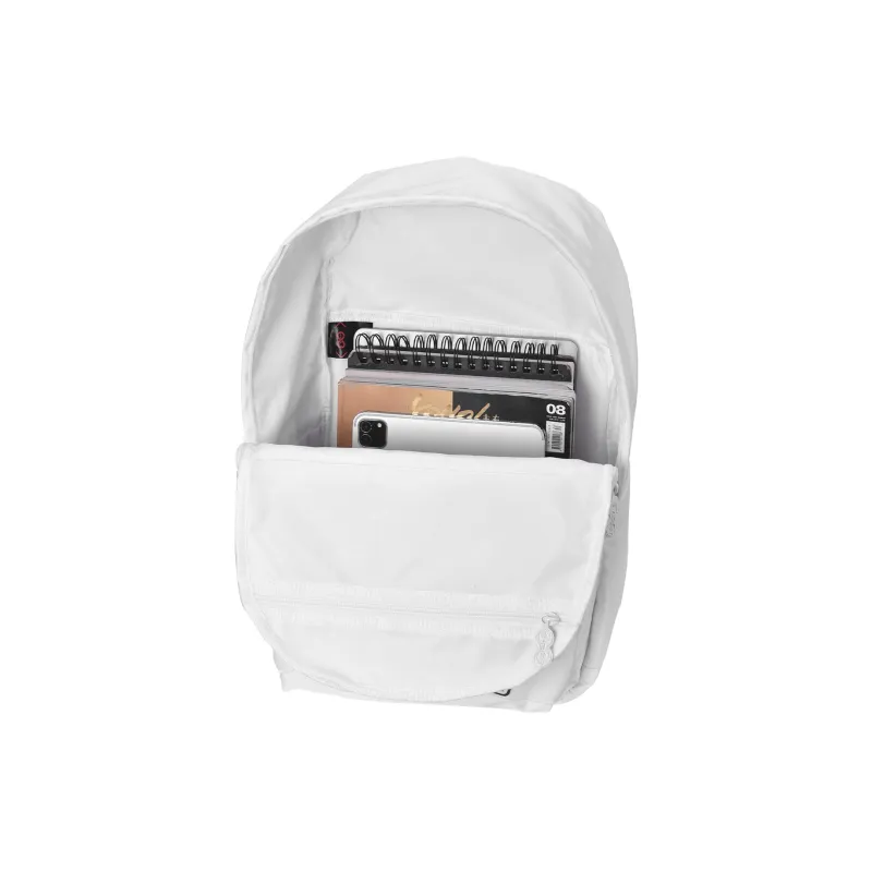 8atheist Polyester Students Backpack Regular Unisex White-3