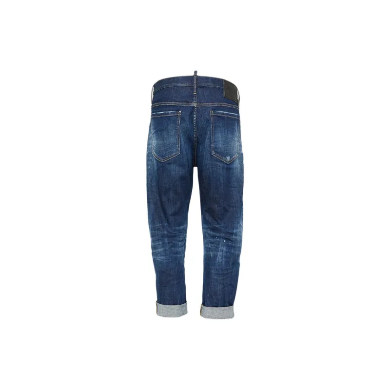 DSQUARED 2 Distressed Straight Leg Jeans-1