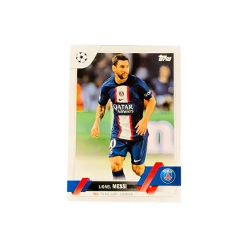 Topps Messi Large Paris Barcelona Japan Version Base Player Card Sports Cards 1 Piece