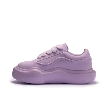 RICHMILK Wear Resistant Slip Resistant Low Top Casual Shoes Unisex Purple