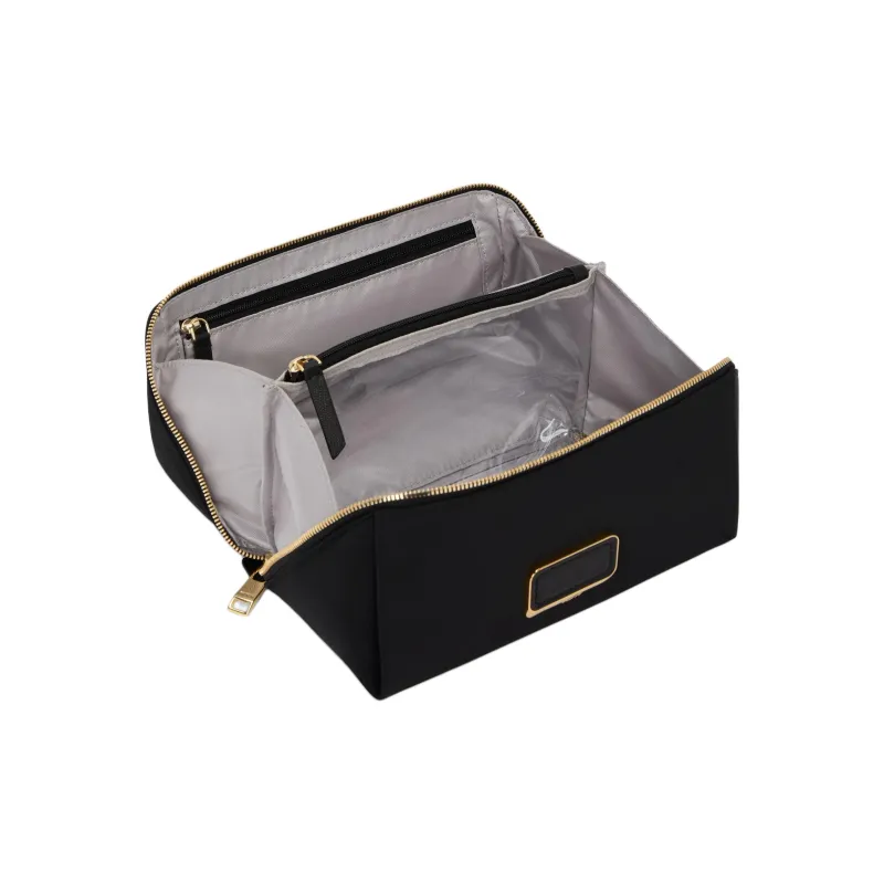 TUMI Voyageur Nylon Makeup Bag Women's Black-3
