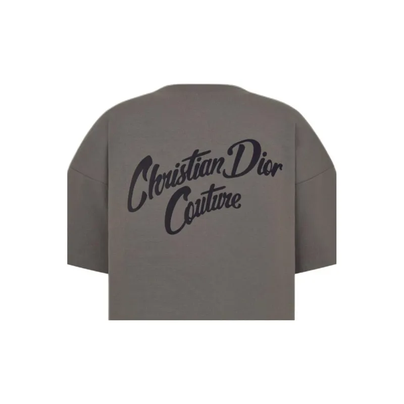 DIOR T Shirts Men Gray-2