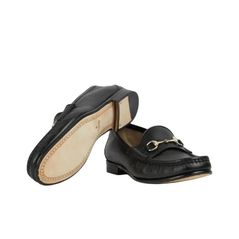 GUCCI Horsebit 1953 Loafers Women's Black-5