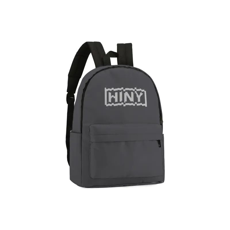 HINY Polyester Backpack 13 Inch Laptop Bag Regular Unisex White-36
