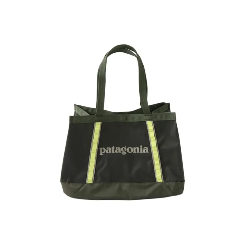 Patagonia Recycled Polyester Tote Bag, Shopping Bag, Handbag Regular Unisex Pine Needle Green-2
