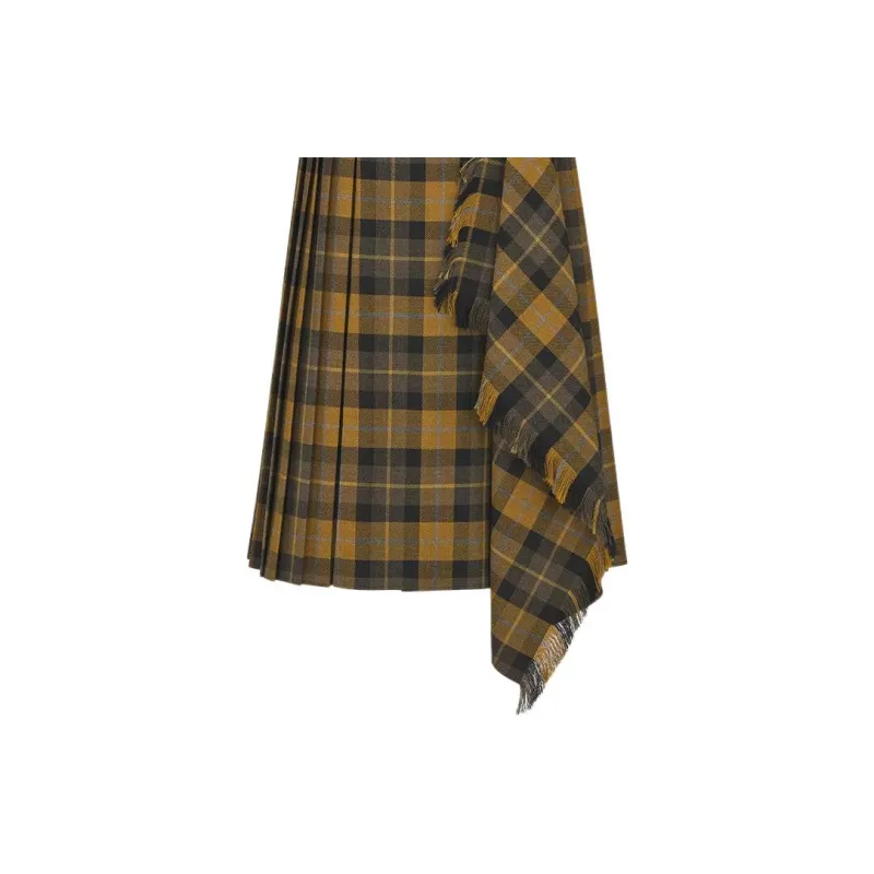 DIOR Casual Long Skirt Women's Brown-3