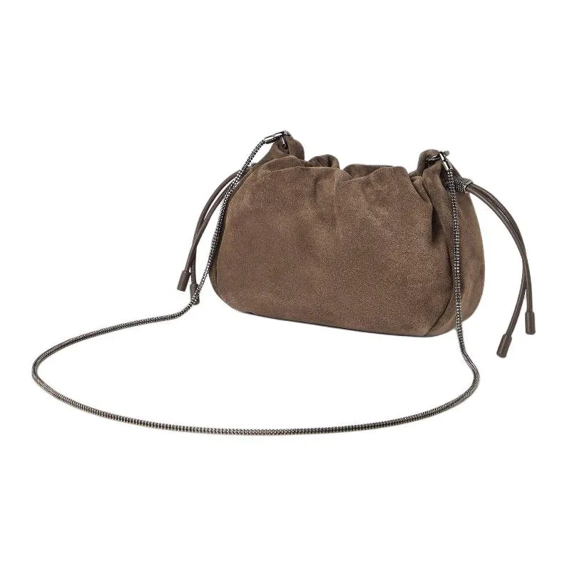 Brunello Cucinelli Drawstring Shoulder Bag-2