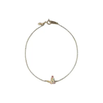 Ete K10 Gold Sapphire Topaz Amethyst Ruby Emerald Bracelets Women's Gold