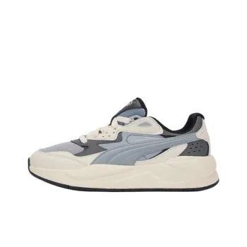 PUMA X Ray Speed Anti Slip Wear Resistant Low Top Casual Shoes Unisex White Gray