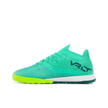 DECATHLON Viralto 3 TF Rubber Broken Studs Cushioned Slip Resistant Soccer Shoes Men's Green