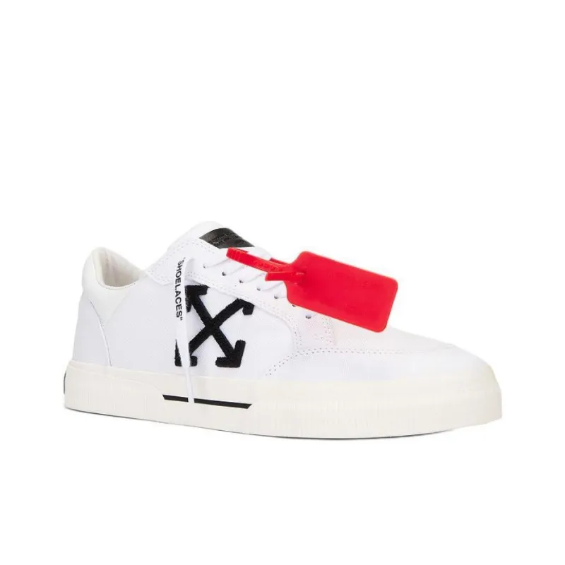 OFF WHITE Vulc Low White Black Red-2