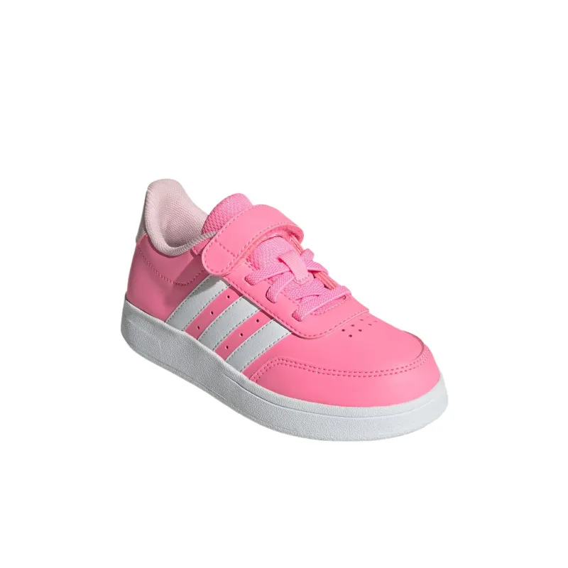 Adidas BREAKNET 2.0 Low-Top Kids' Skateboarding Shoes Pink/White/Clear Pink Kids'-2