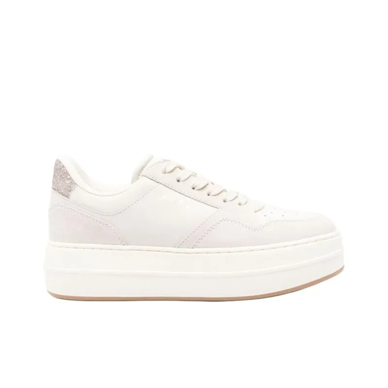 HOGAN H670 Glittered Lace Up Sneakers Women's-1