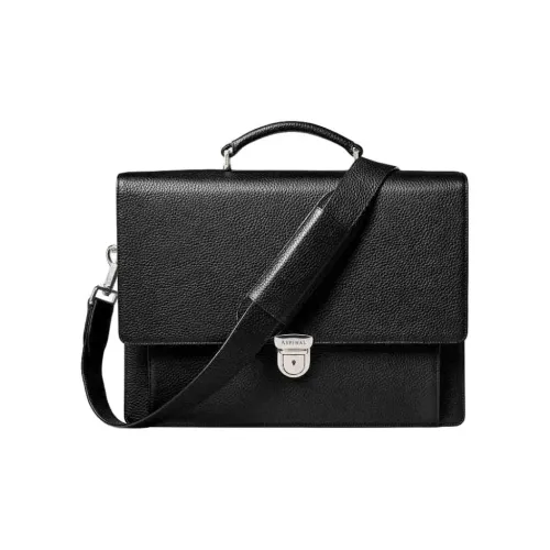 Bum Bags & Belt Bags Calfskin Briefcases Men's Black/Navy