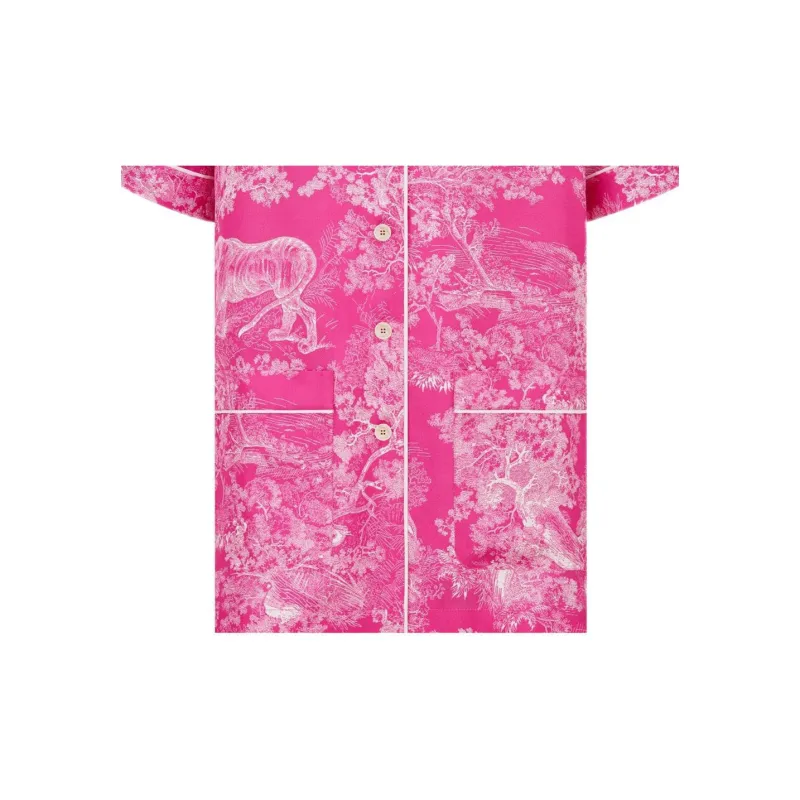 DIOR Quarterly New Products Shirts Women's Pink-3