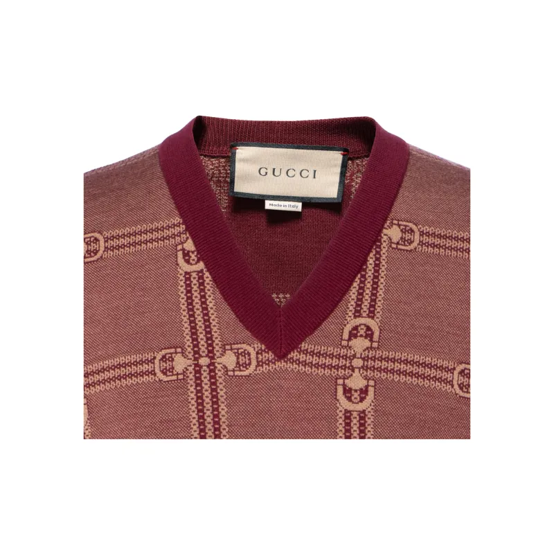 GUCCI Sweaters Men Red-7