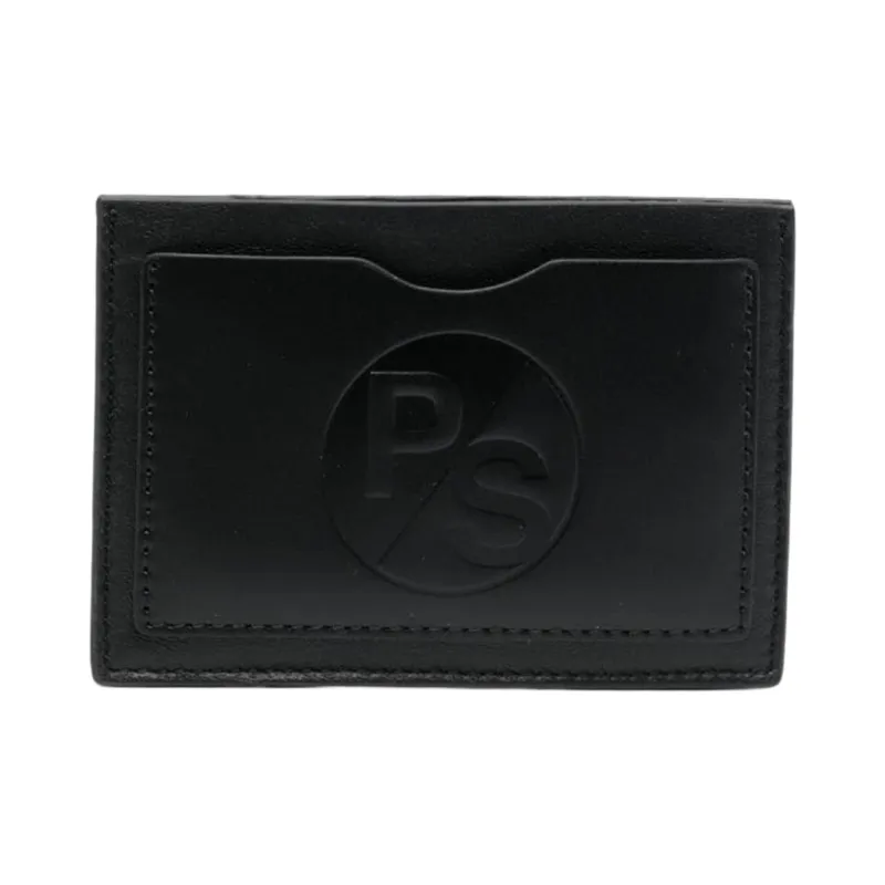 Paul Smith Calfskin Card Holder Regular Men's Black-0