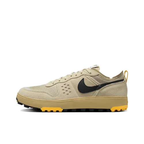 Nike Anti Slip Wear Resistant Low Top Casual Shoes Unisex Brown Black