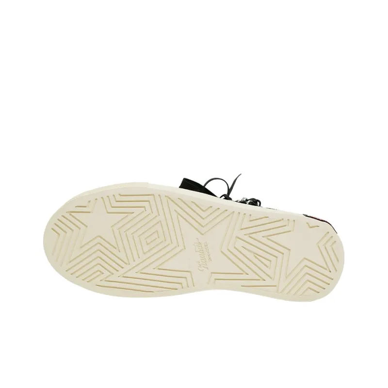 'TANGTAN1900' x KAALIXTO Anti Slip And Wear Resistant Lightweight Low Top Canvas Shoes Unisex Black-5