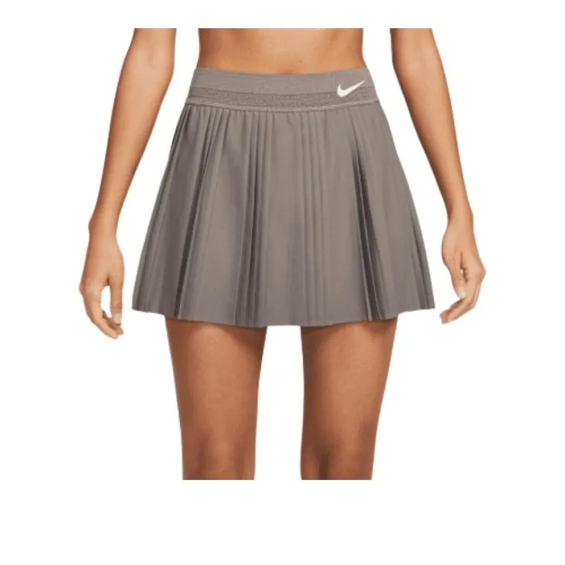 Nike Court SlamDri Fit Casual Short Skirts Women's Cave Stone-2