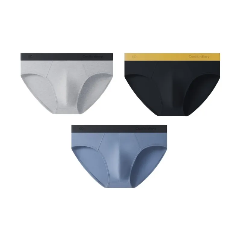 Qiao Ni Tong Underpants Men's 3 Pack-9