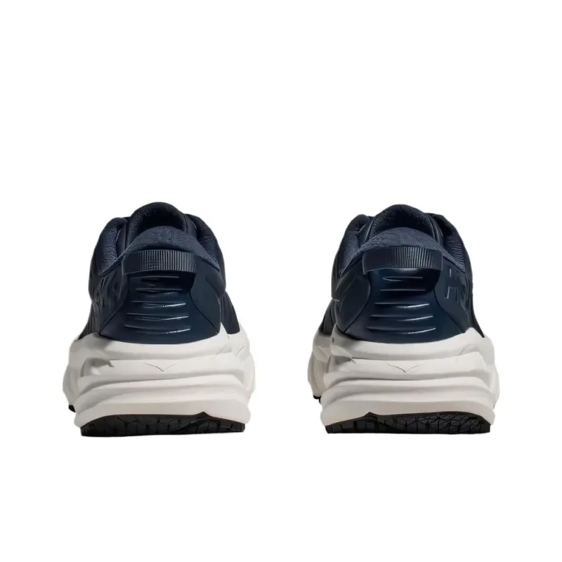 HOKA ONE ONE Bondi SR Cushioning Low Top Running Shoes Men's Blue White-2