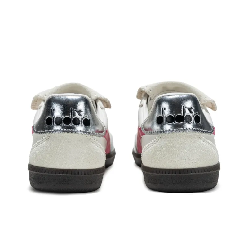 Diadora Cushioning Low-Top Skateboard Shoes Women's White-2