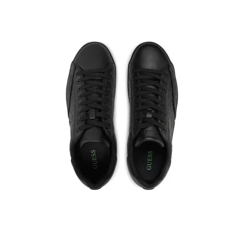 GUESS Low Top Skateboard Shoes Men's Black-4