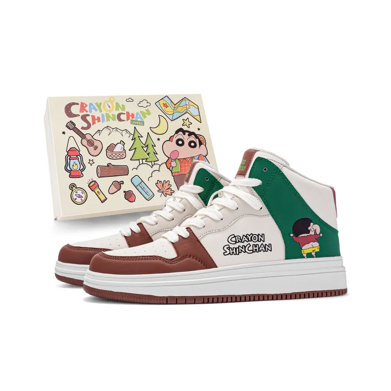 Crayon Shinchan High-Top Vintage Basketball Shoes Unisex Box-13