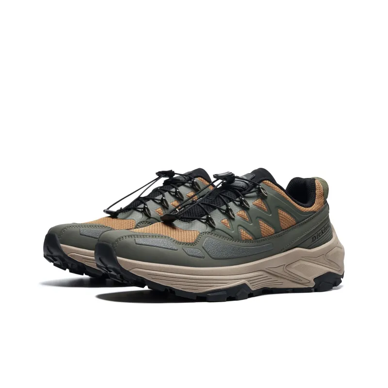 Dickies Non-slip Lightweight Low-Top Outdoor Shoes Men's Brown Green-2