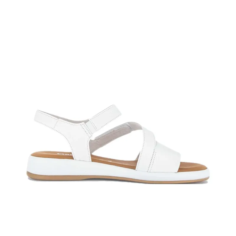 Gabor Comfort Strap Sandals Women's White-2