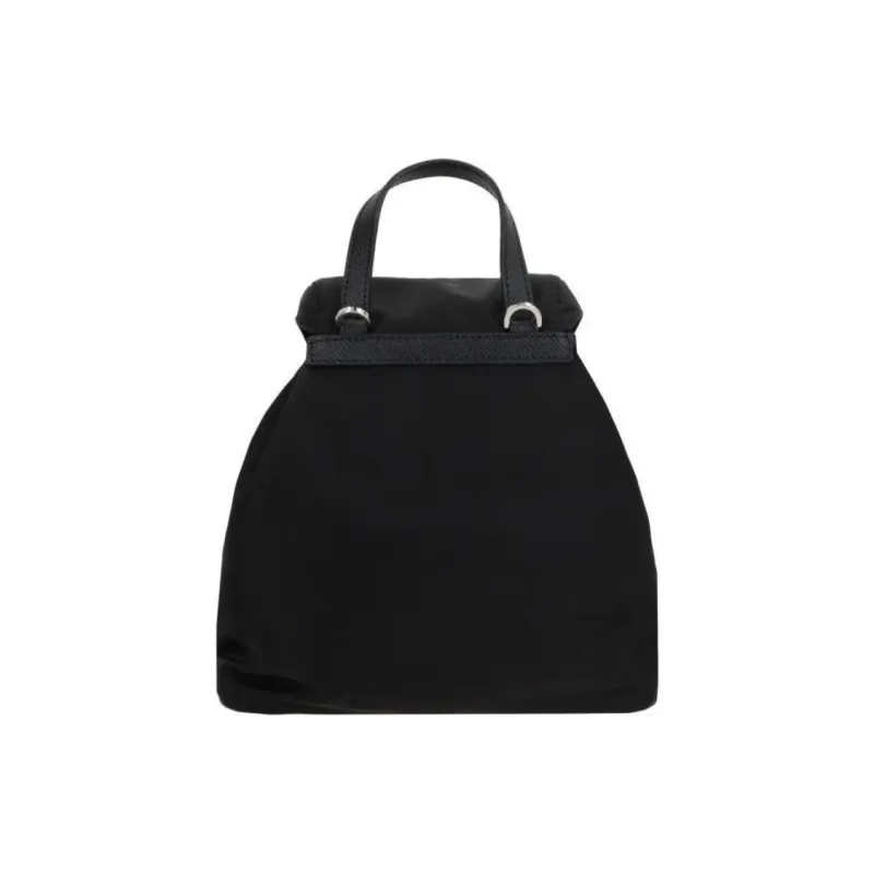 PRADA Recycled Polyamide Backpack Regular Women's Black-3