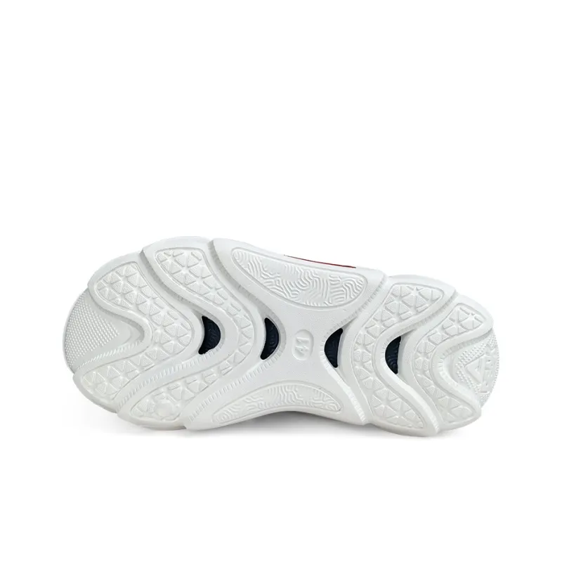 PEAK Pole Hole Shoes Clogs Men's White Blue-5