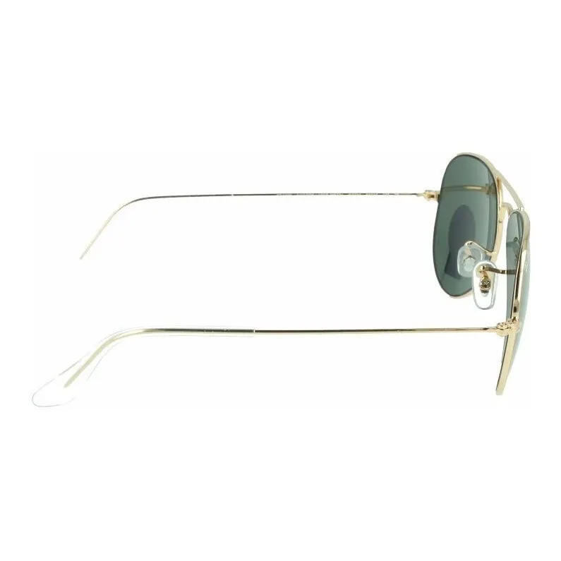 RayBan Metal Aviator Sunglasses Unisex Green-1