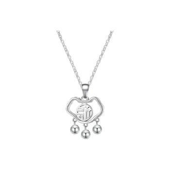 Vegetarian 925 Sterling Silver Necklaces Women's