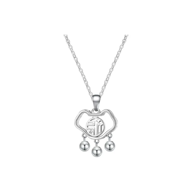 Vegetarian 925 Sterling Silver Necklaces Women's-0