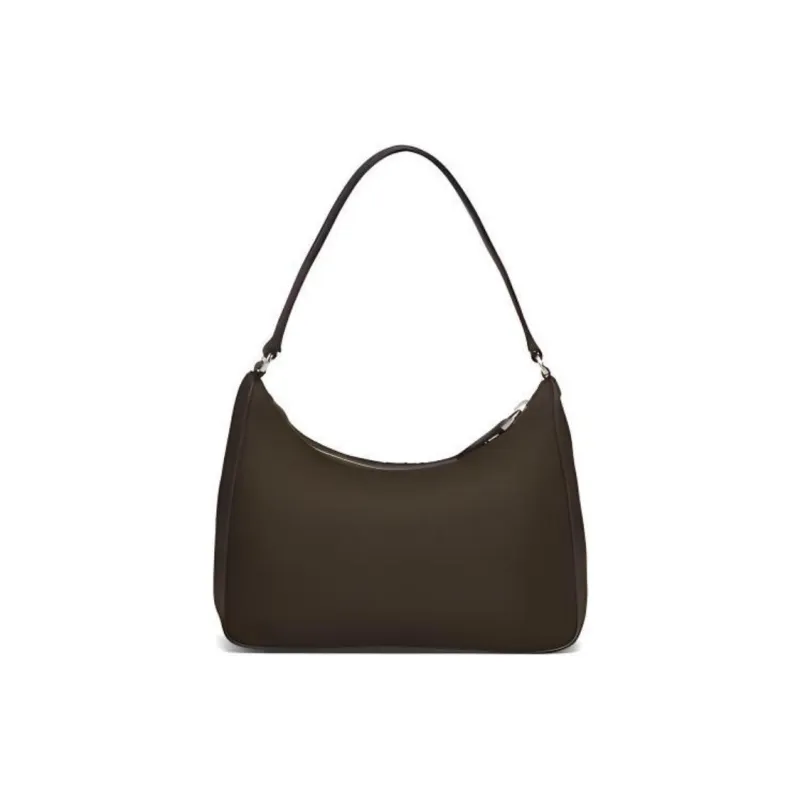PRADA HoboRe Edition Nylon Shoulder Bag Handbag Women's Brown-2