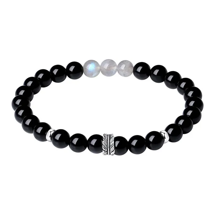 Beth Jewelry Obsidian Bracelets Unisex-6