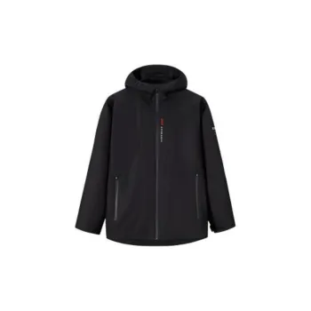 Anta Variety Training Collection Water Repellent Windbreaker Jacket Men's Basic Black