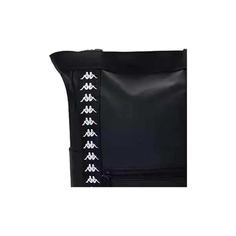 Kappa Fabric Backpack Regular Unisex Black-4