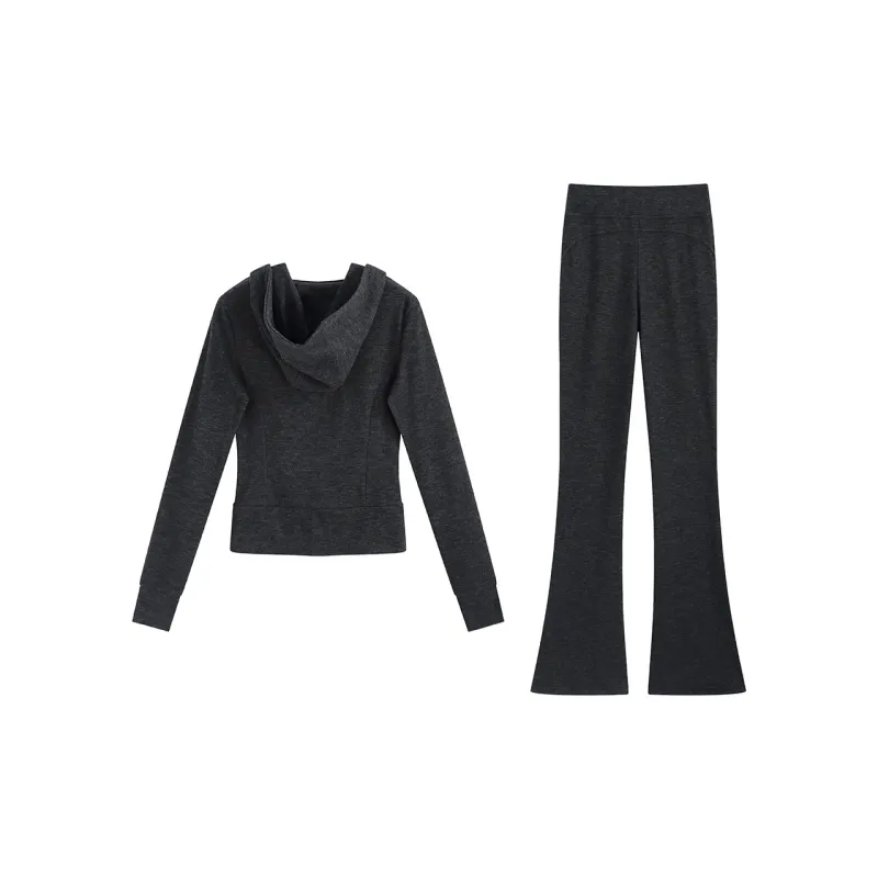 SNZX Casual Suit Women's Dark Gray-1