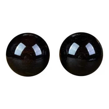 FANGYUANXIAOFU Ebony Health Ball Unisex