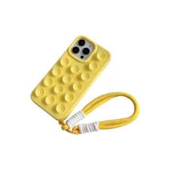BYZ TPU Material Summer Candy Color Magnetic Strap With Lanyard Compatible With Apple 16/15/14/13 Pro Proma