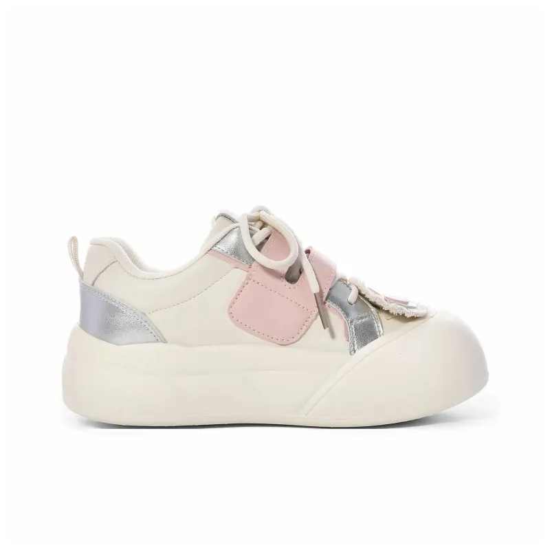 OAOQ Thermal, Abrasion Resistant, Lightweight, And Breathable Low Top Skateboard Shoes Women's-3