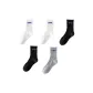5 Pack-White 2+Black 2+Light Gray 1